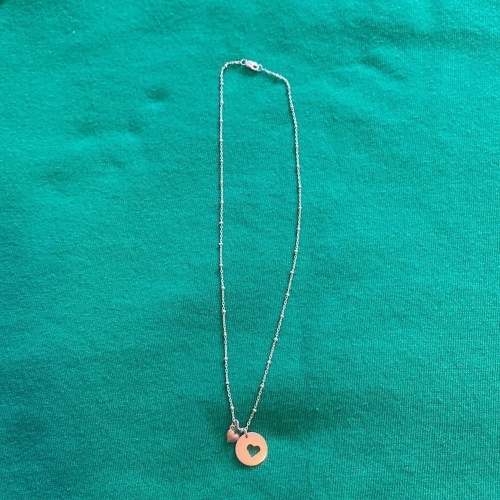 Double Heart Necklace